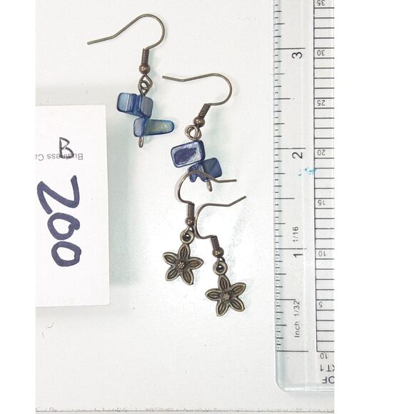 NEW Earrings Petite earrings Mother of pearl shell dangle earrings bro 200#fs-gs - Picture 3 of 5